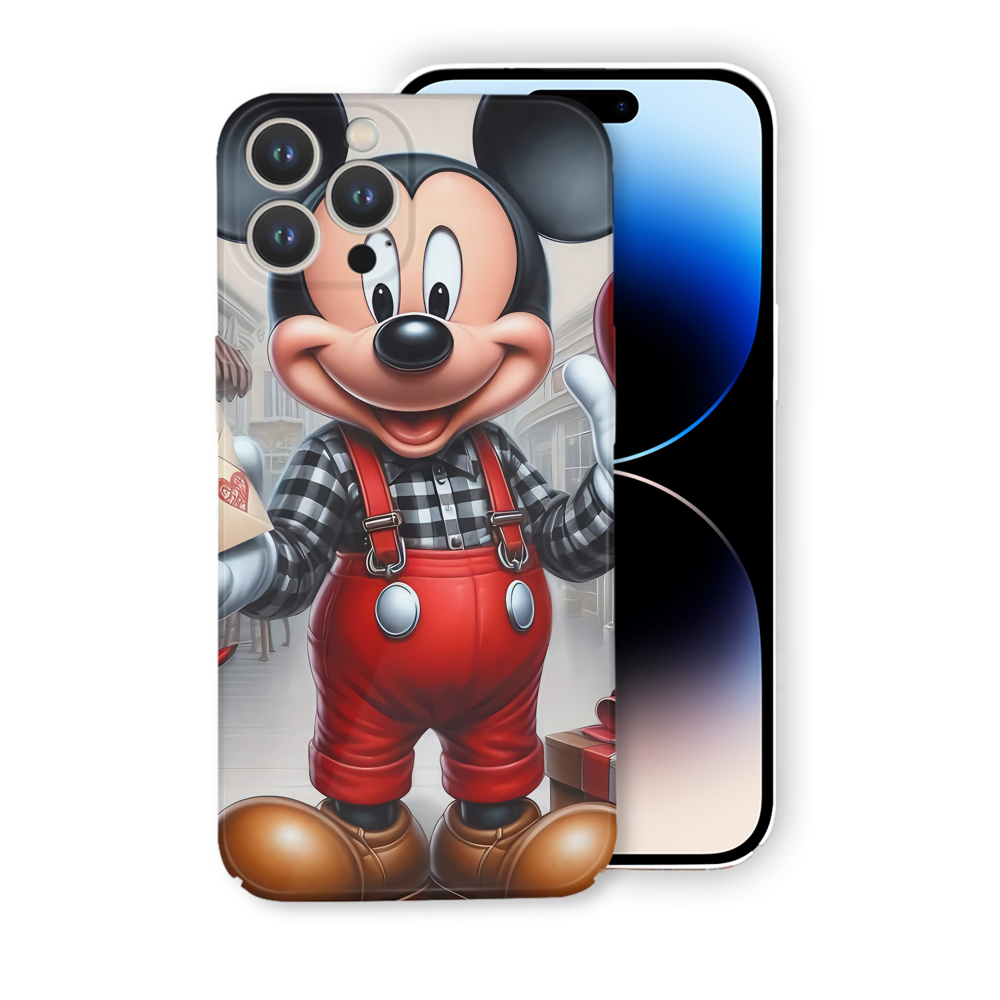 （画像用） ミッキーマウス Mickey Mouse 【iPhone 14シリーズ対応】ハードケース